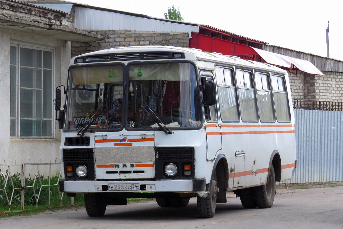 Волгоградская область, ПАЗ-3205 (00) № В 235 КС 34