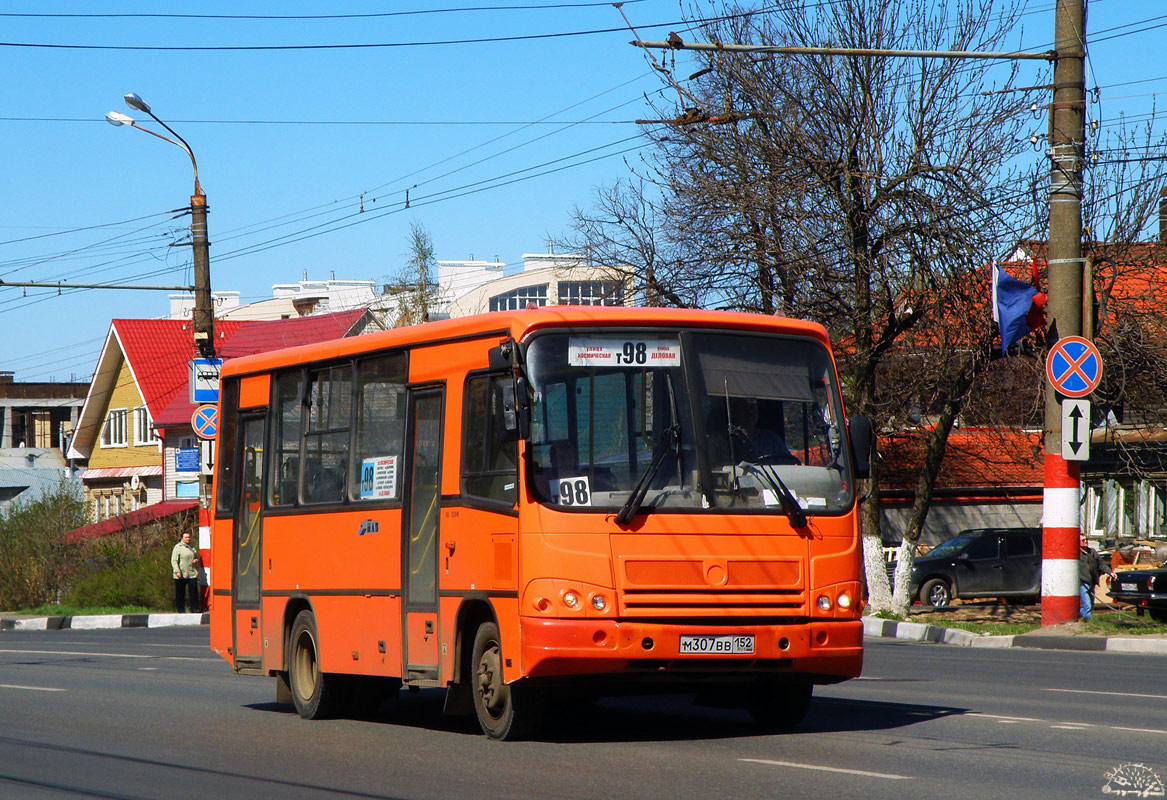 Нижегородская область, ПАЗ-320402-05 № М 307 ВВ 152