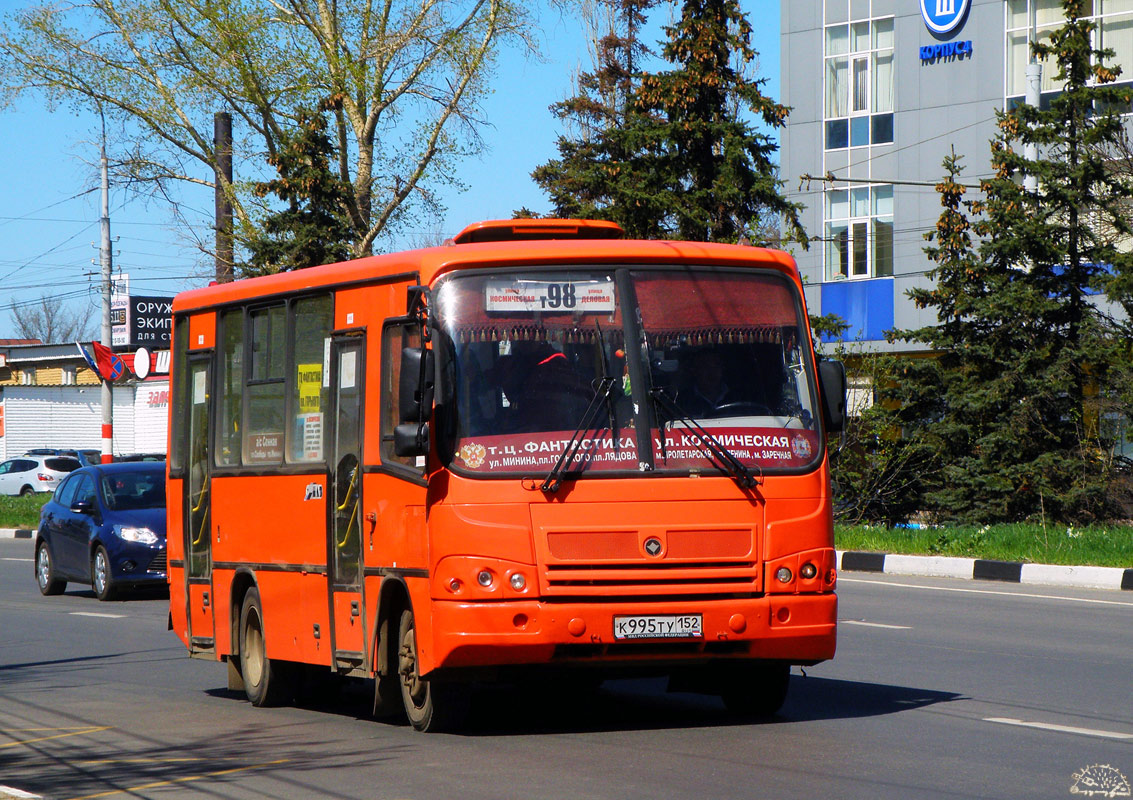 Нижегородская область, ПАЗ-320402-05 № К 995 ТУ 152