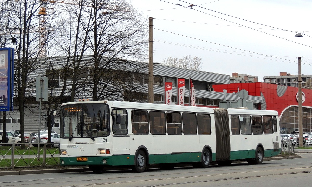 Санкт-Петербург, ЛиАЗ-6212.00 № 2224