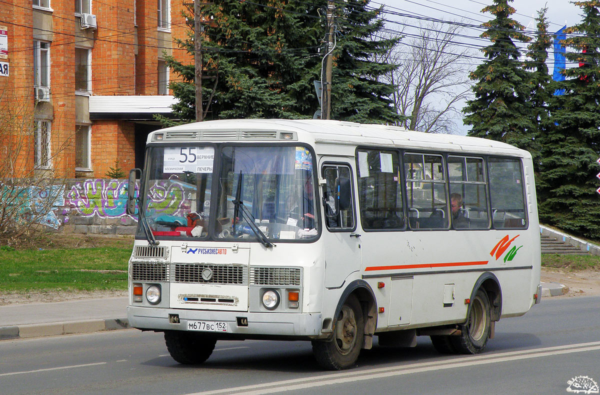 Nizhegorodskaya region, PAZ-32054 # М 677 ВС 152