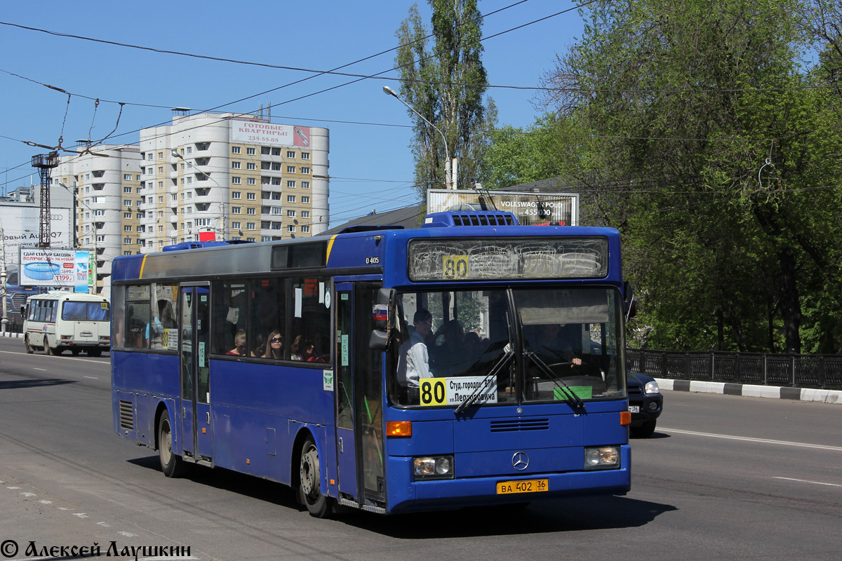 Voronezh region, Mercedes-Benz O405 # ВА 402 36