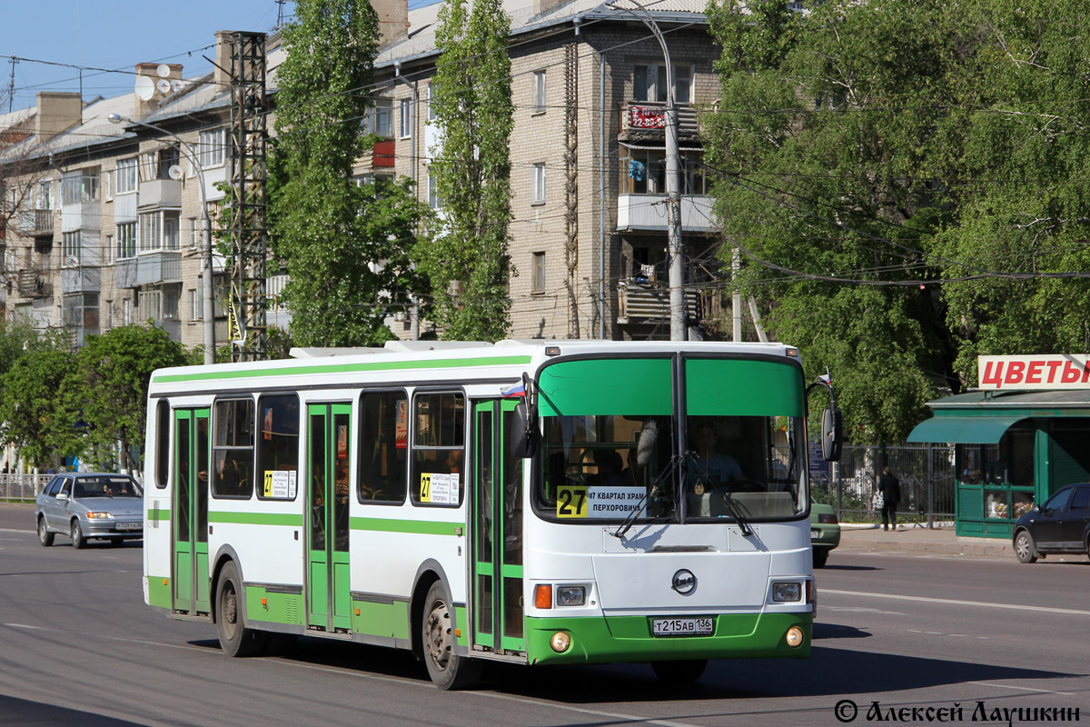 Воронежская область, ЛиАЗ-5256.35 № Т 215 АВ 136