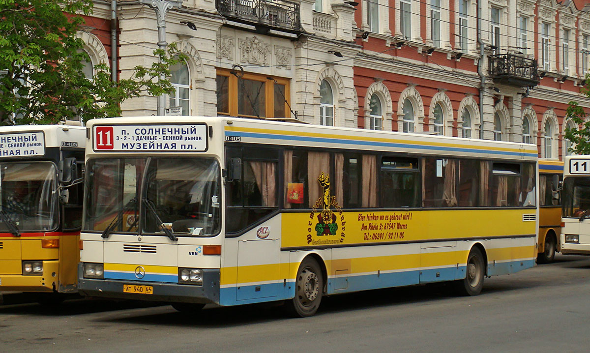 Saratov region, Mercedes-Benz O405 # АТ 940 64