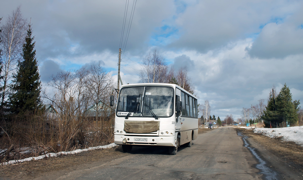 Костромская область, ПАЗ-320402-03 № 325