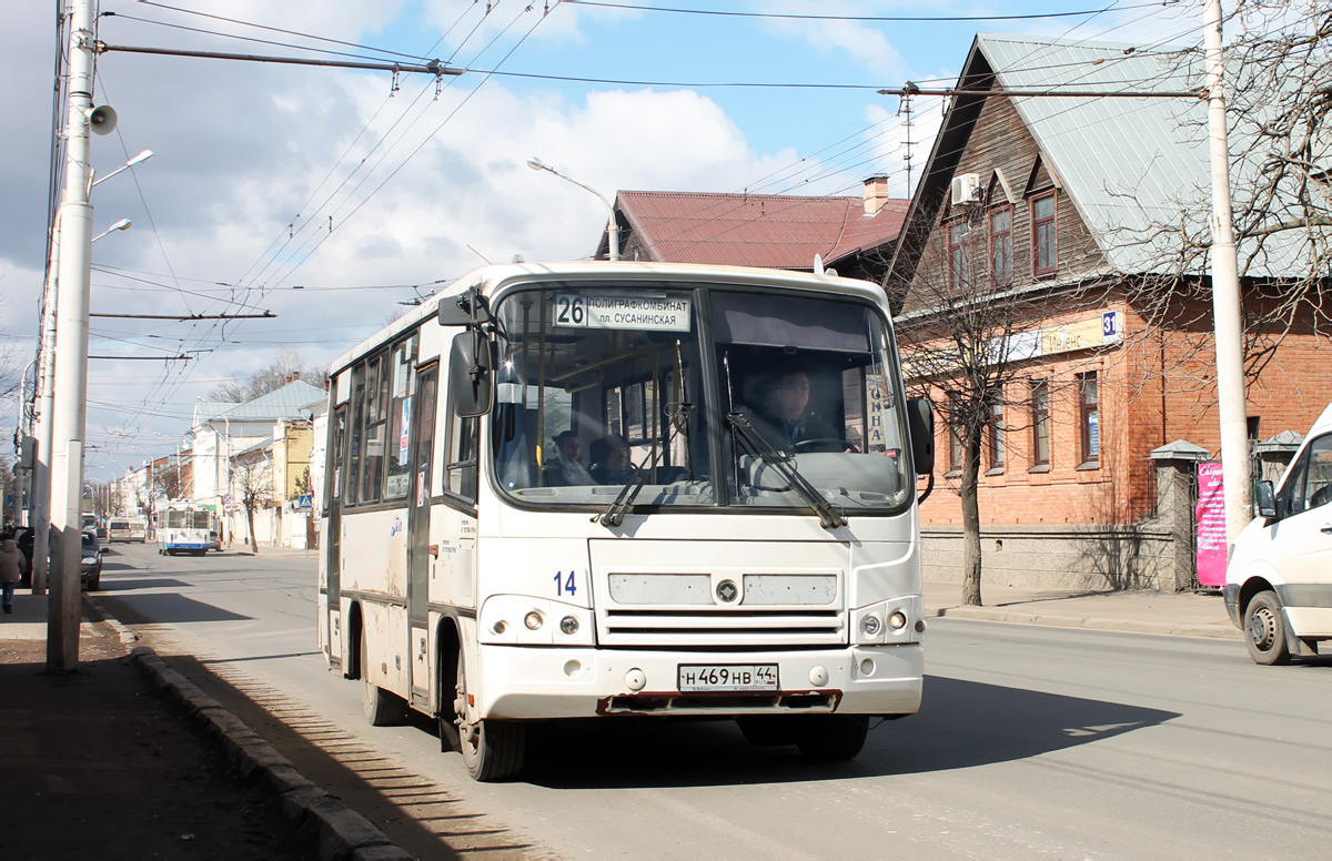 Костромская область, ПАЗ-320402-03 № 14
