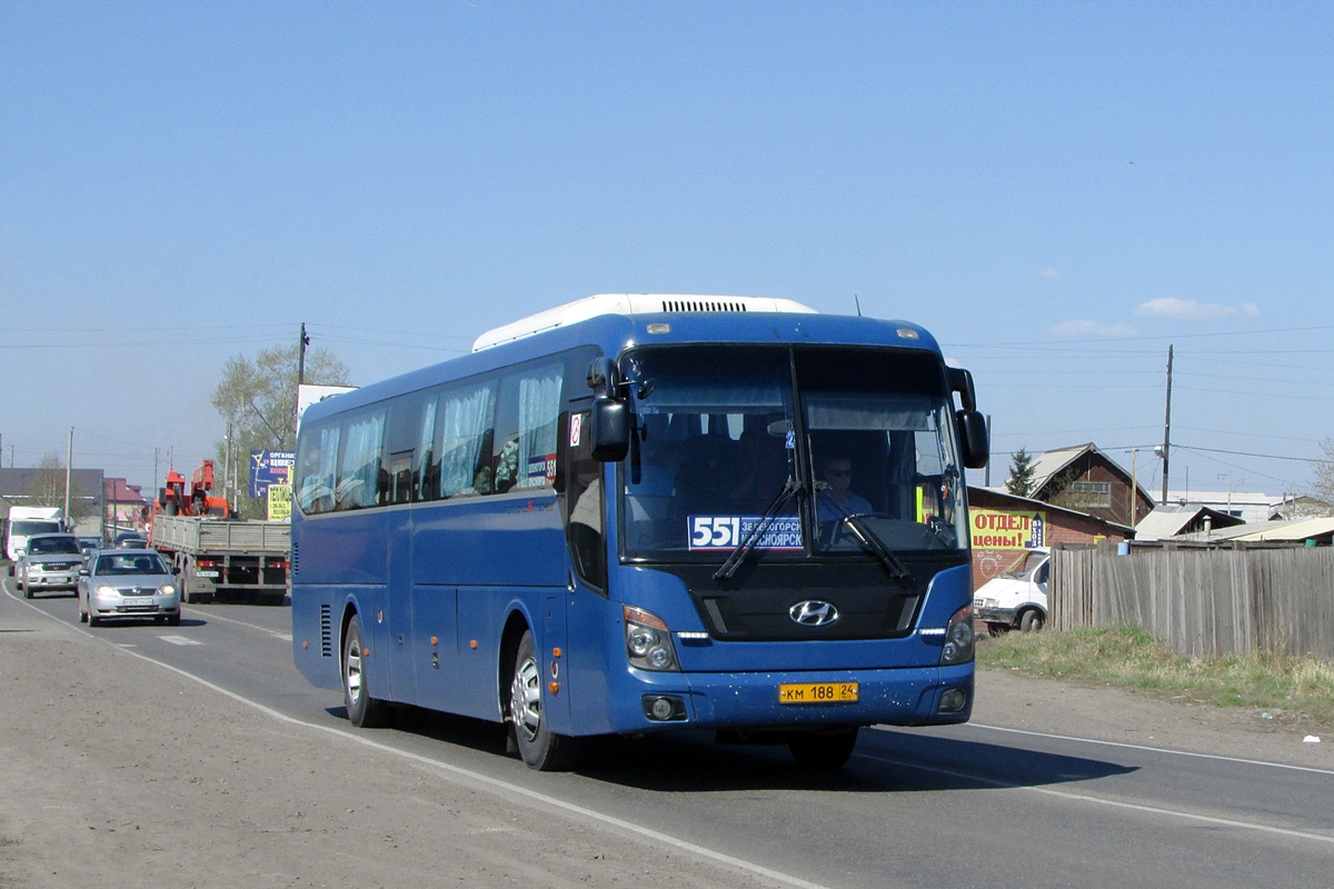 Красноярский край, Hyundai Universe Space Luxury № КМ 188 24