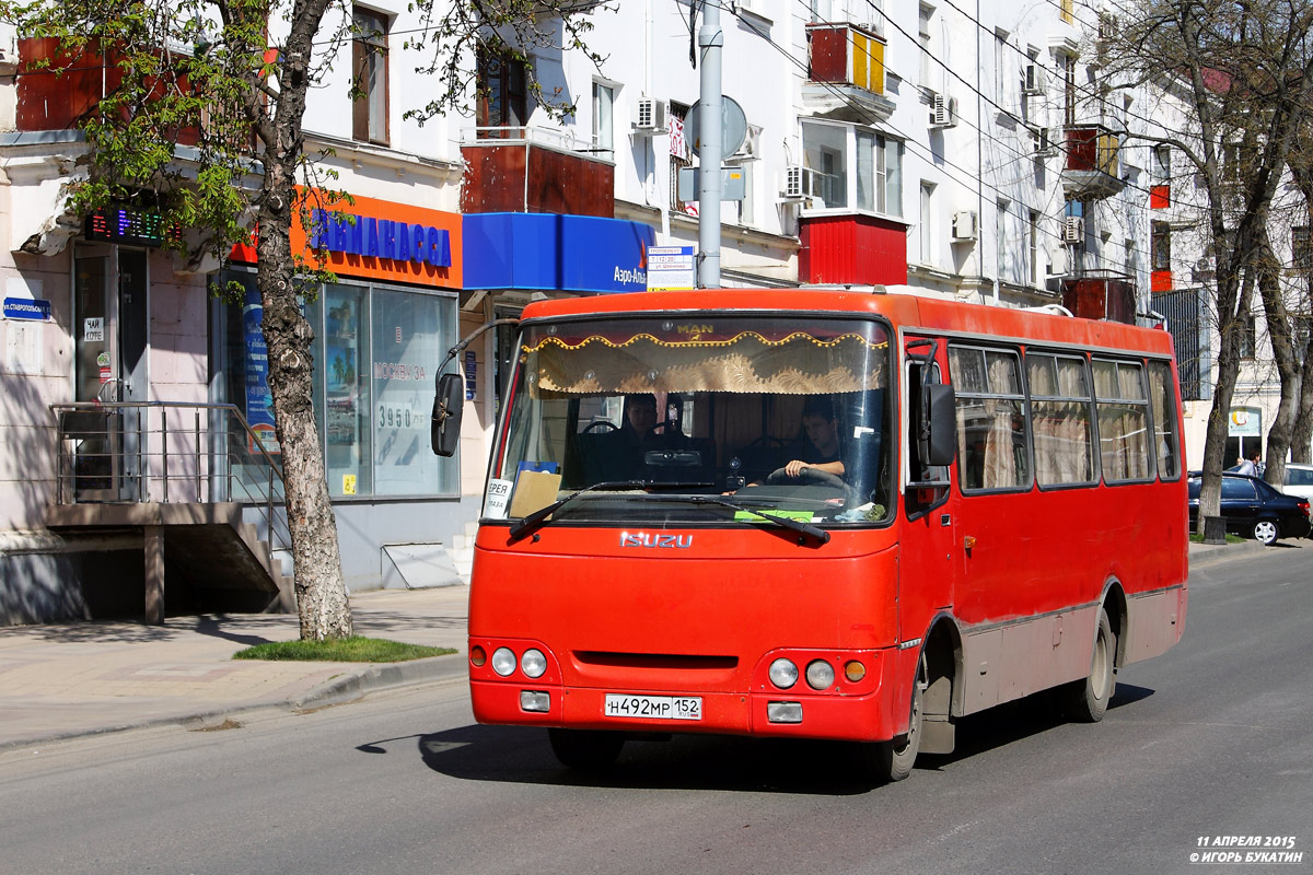 Краснодарский край, Богдан А09202 № Н 492 МР 152