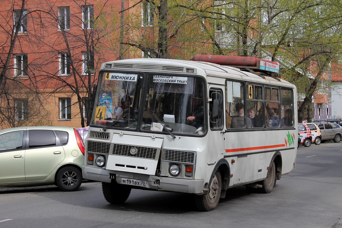 Томская область, ПАЗ-32054 № М 191 ВХ 70