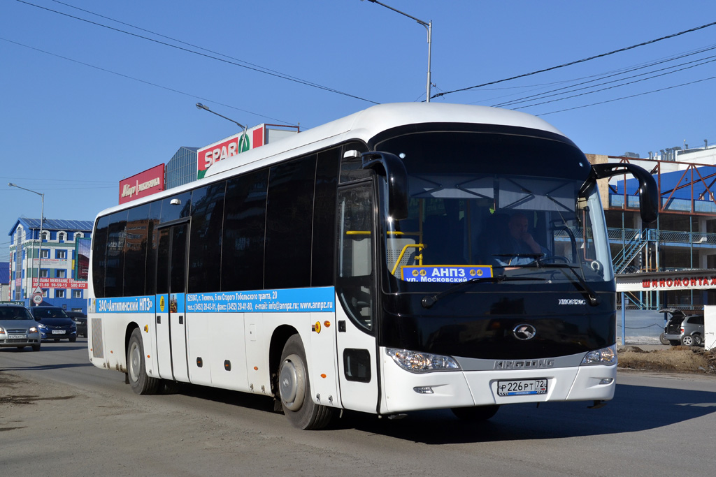 Tumen region, King Long XMQ6120C # Р 226 РТ 72