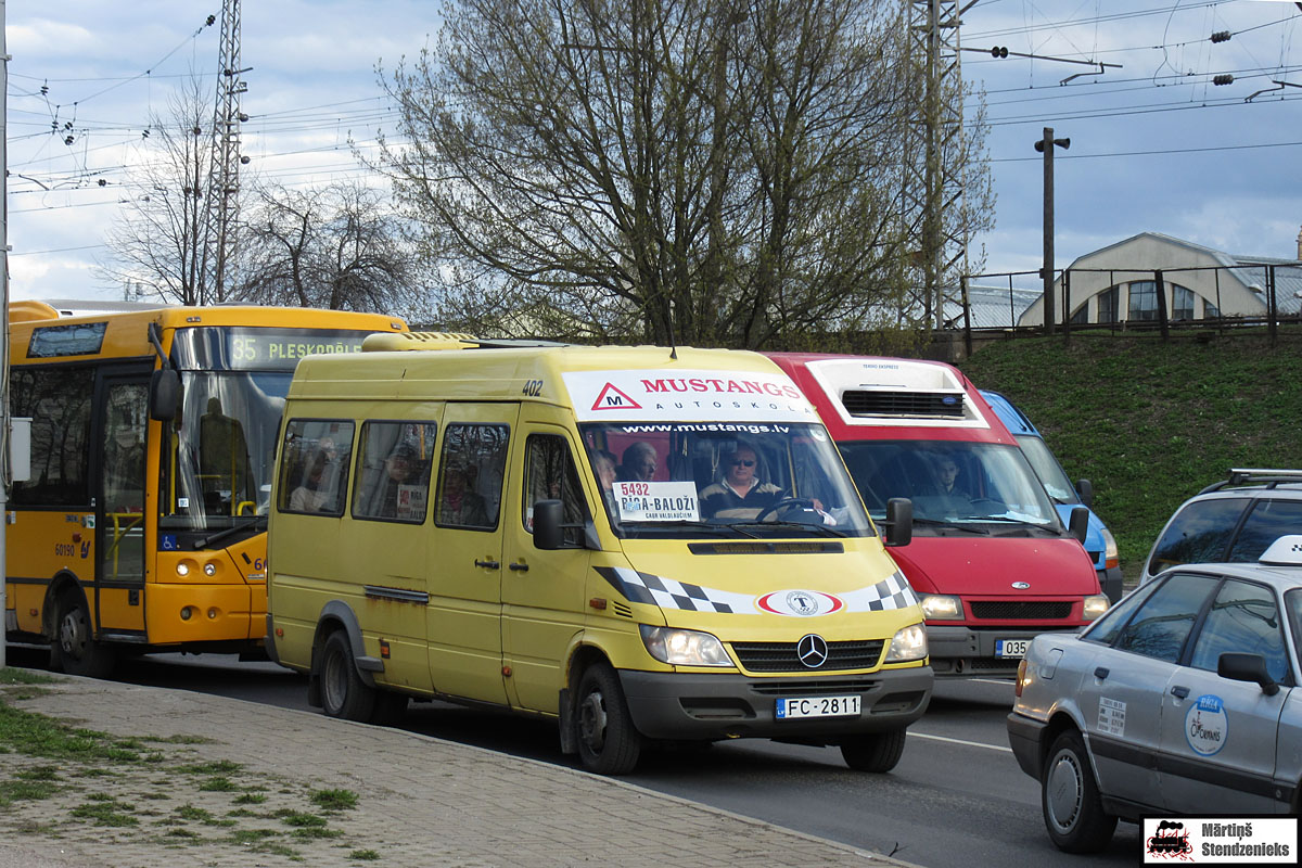 Латвия, Mercedes-Benz Sprinter W904 413CDI № 402