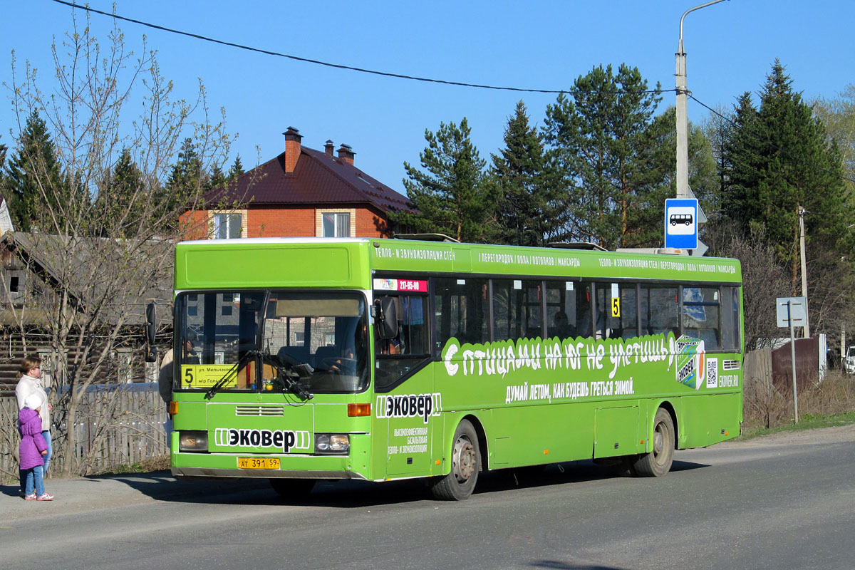 Пермский край, Mercedes-Benz O405 № АТ 391 59