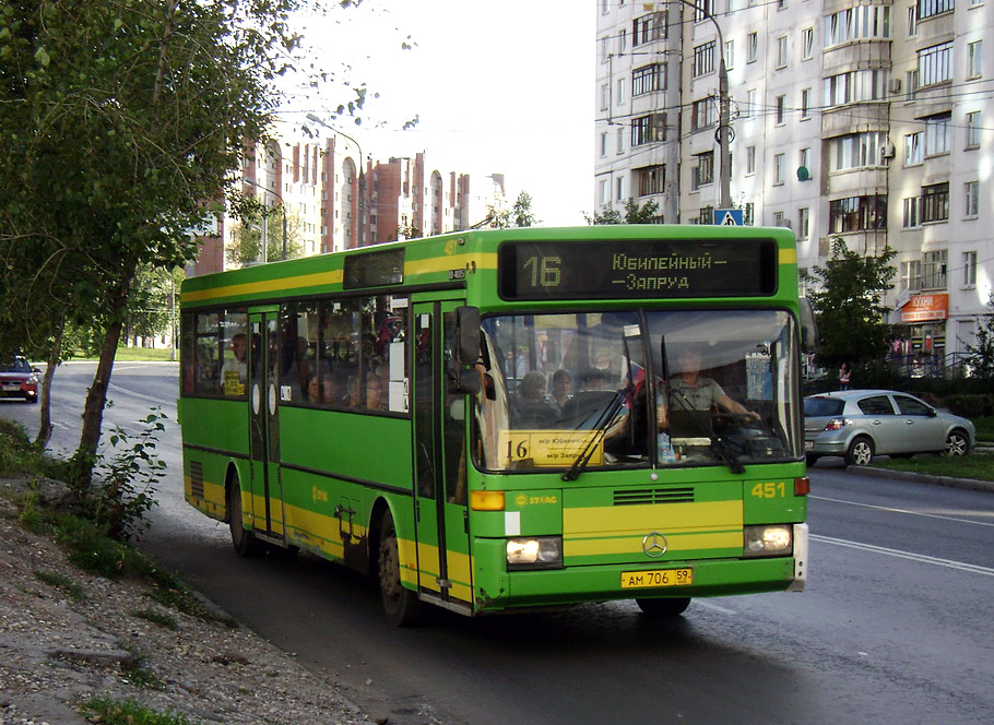 Пермский край, Mercedes-Benz O405 № АМ 706 59