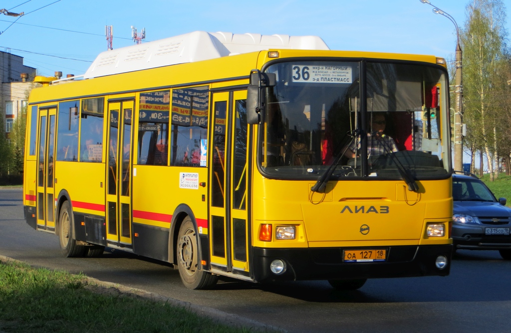 Udmurtia, LiAZ-5256.57 Nr. ОА 127 18