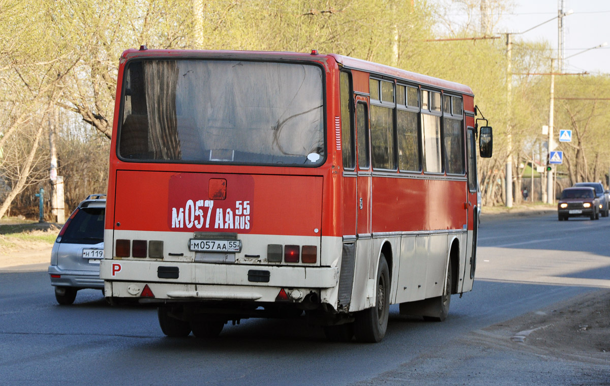 Омская область, Ikarus 256.74 № М 057 АА 55