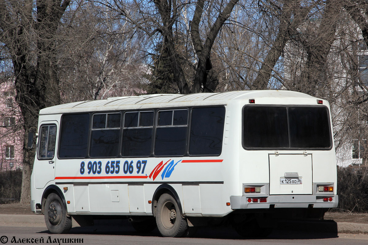 Voronezh region, PAZ-4234 # К 125 ХО 36