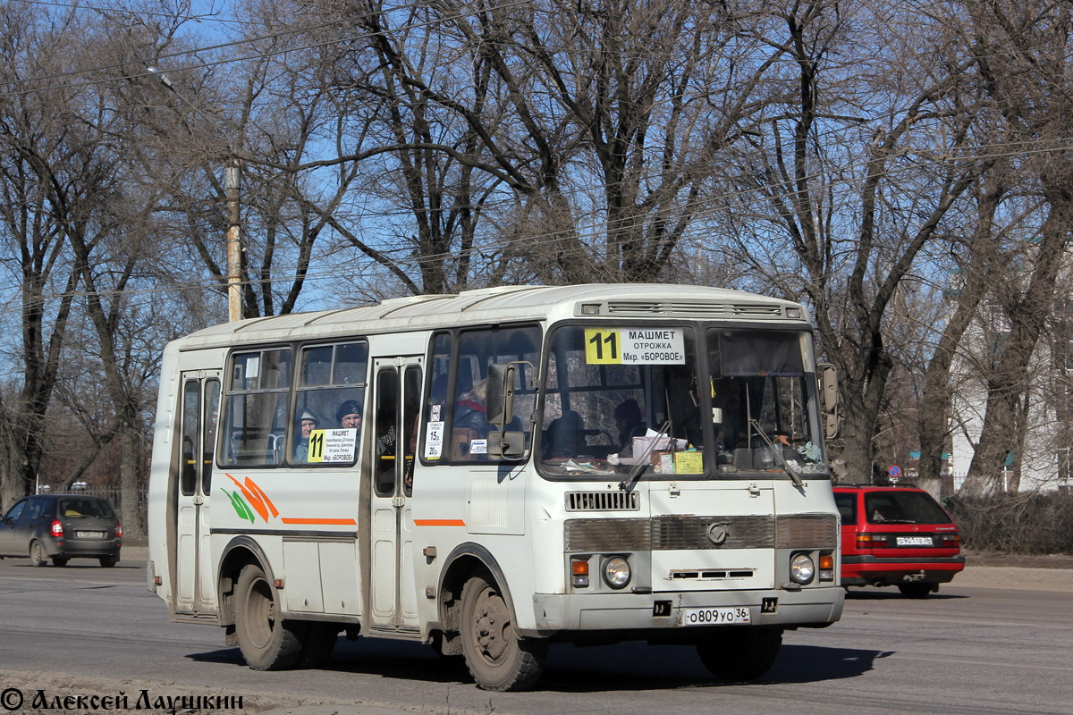 Воронежская область, ПАЗ-32054 № О 809 УО 36