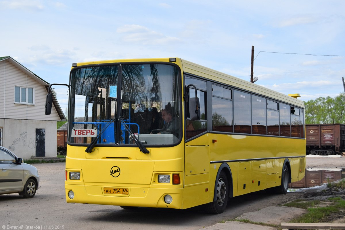 Тверская область, ЛиАЗ-5256.34 (ГолАЗ) № АН 754 69