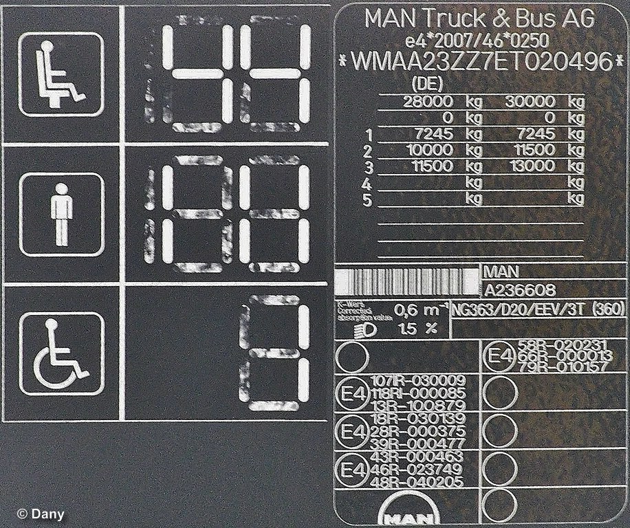 Саксония, MAN A23 Lion's City G NG363 № 900 503-3