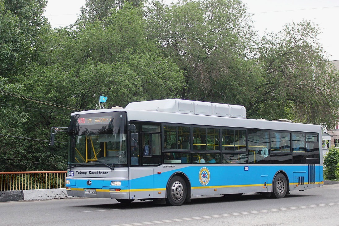 Алматы, Yutong ZK6118HGA № 897