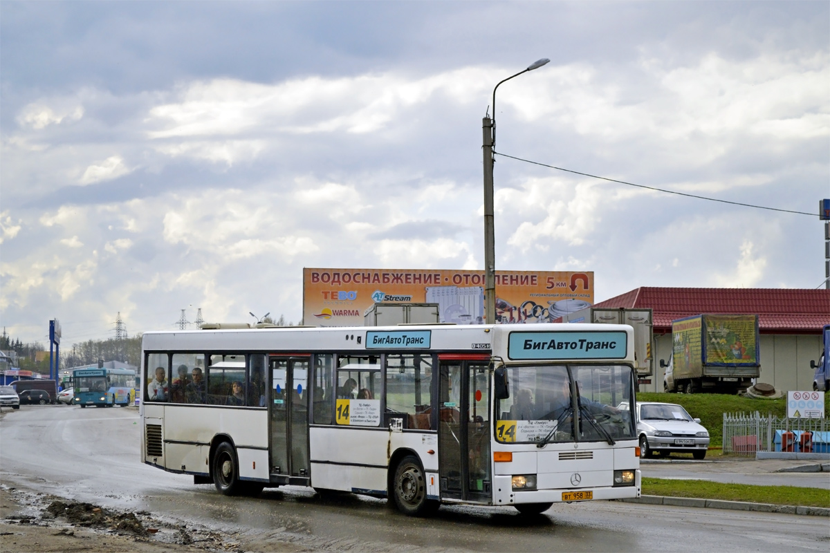 Владимирская область, Mercedes-Benz O405N2 № ВТ 958 33