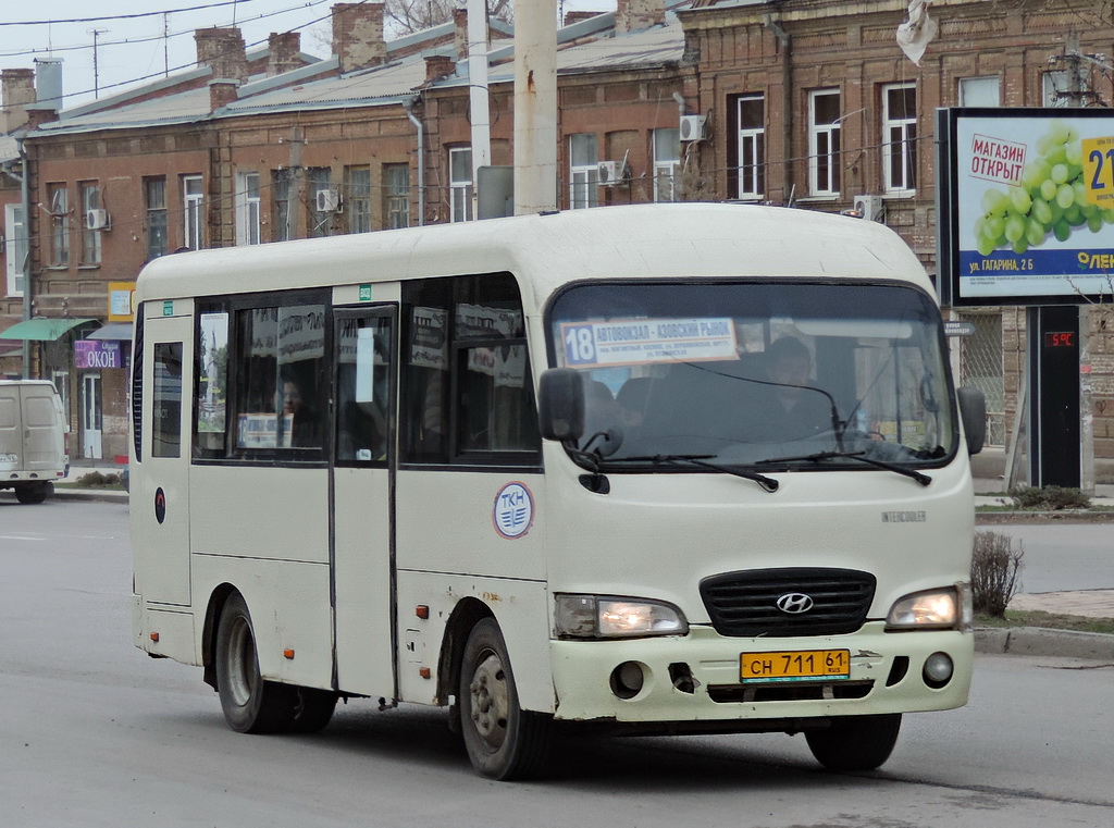 Ростовская область, Hyundai County SWB C08 (РЗГА) № СН 711 61