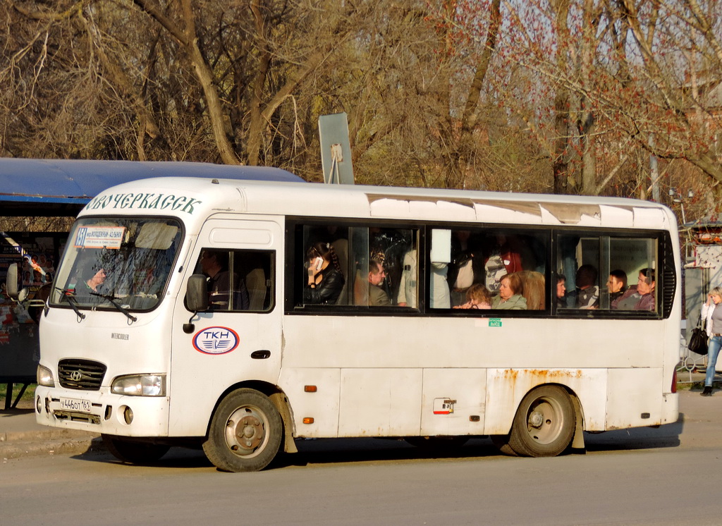 Ростовская область, Hyundai County SWB C06 (РЗГА) № У 446 ОТ 161