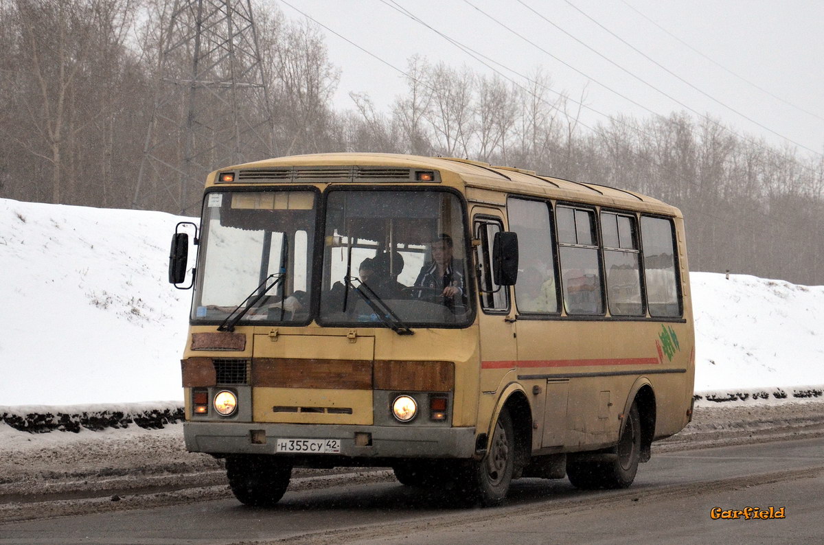 Кемеровская область - Кузбасс, ПАЗ-32054 № Н 355 СУ 42