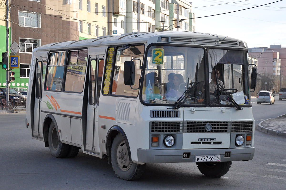 Саха (Якутия), ПАЗ-32054 № К 777 КО 14