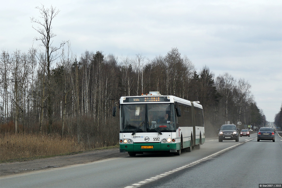 Санкт-Петербург, ЛиАЗ-6213.20 № 5512