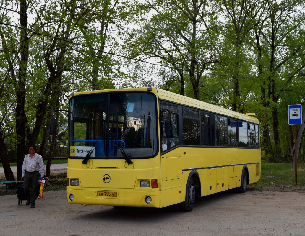 Тверская область, ЛиАЗ-5256.34 (ГолАЗ) № АН 755 69