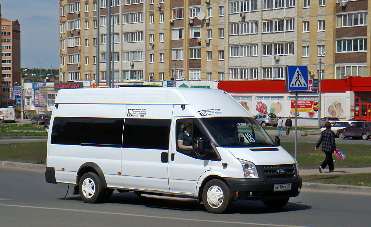 Пензенская область, Sollers Bus B-BF (Ford Transit) № О 010 ХХ 58