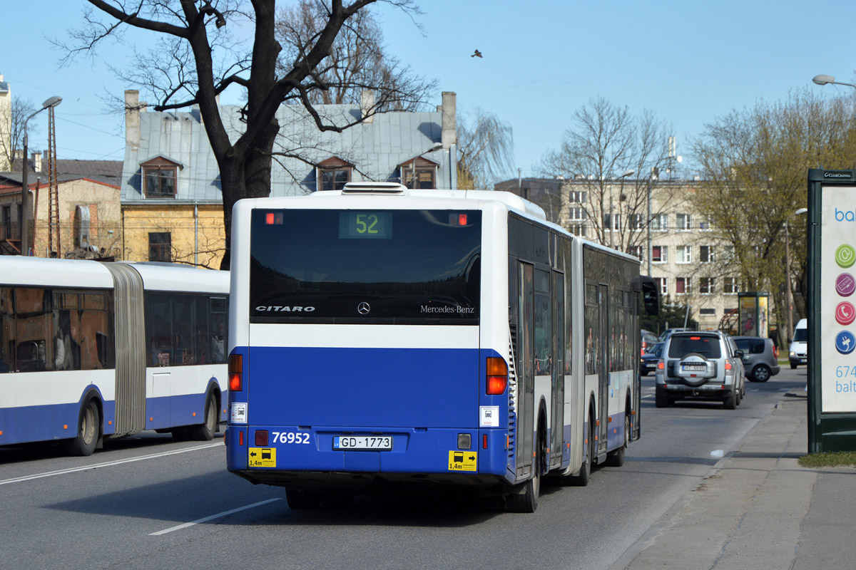 Латвия, Mercedes-Benz O530G Citaro G № 76952