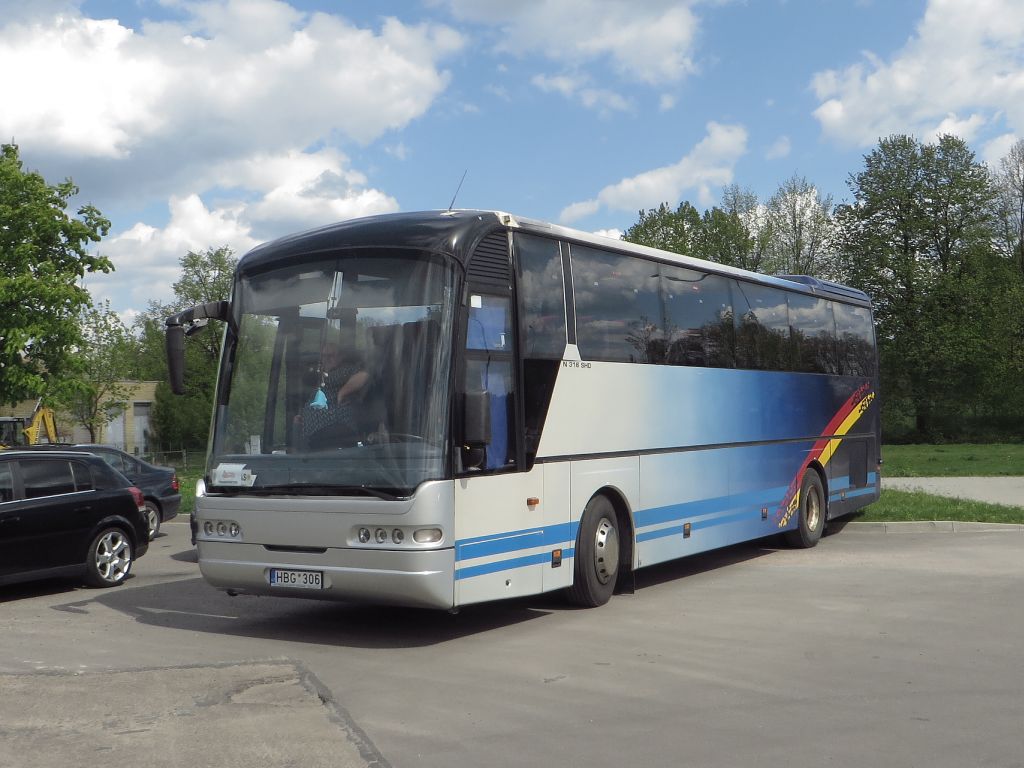 Литва, Neoplan N316SHD Euroliner № HBG 306