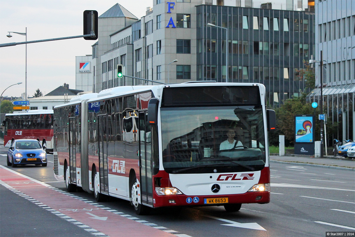 Люксембург, Mercedes-Benz O530G Citaro facelift G № 11