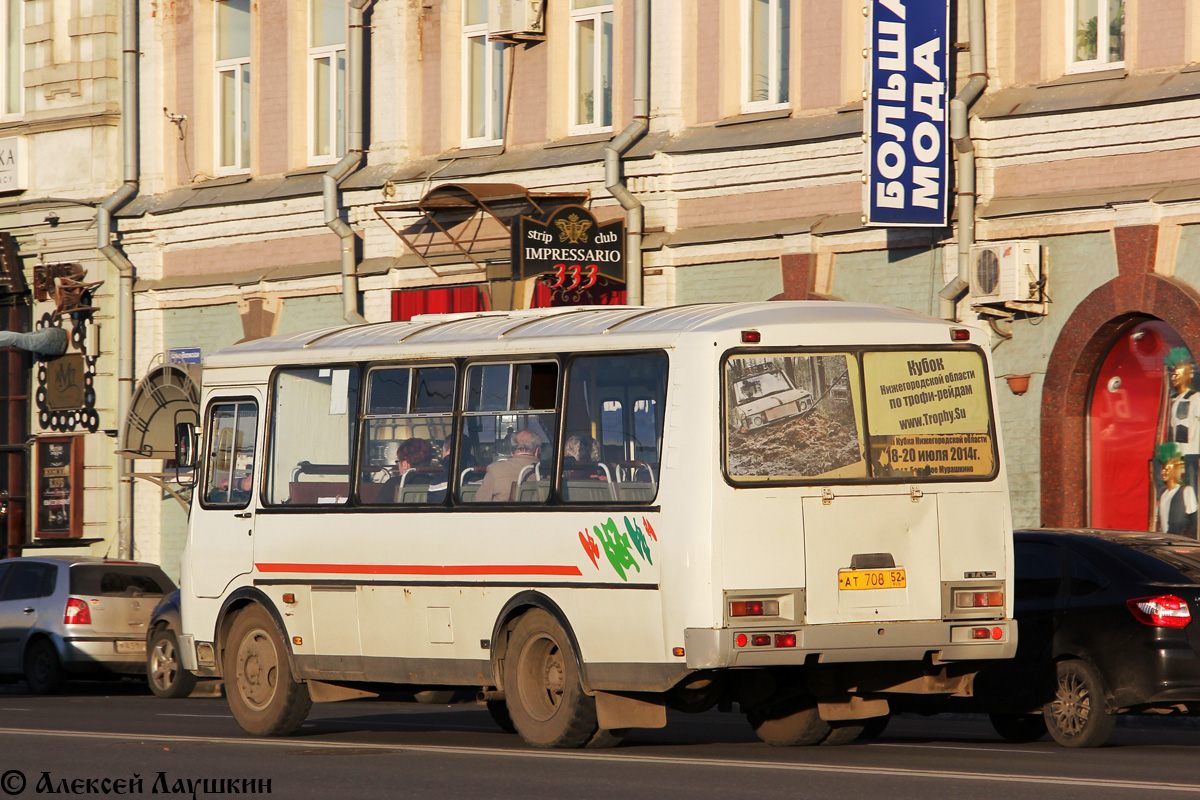 Nizhegorodskaya region, PAZ-32054 № АТ 708 52