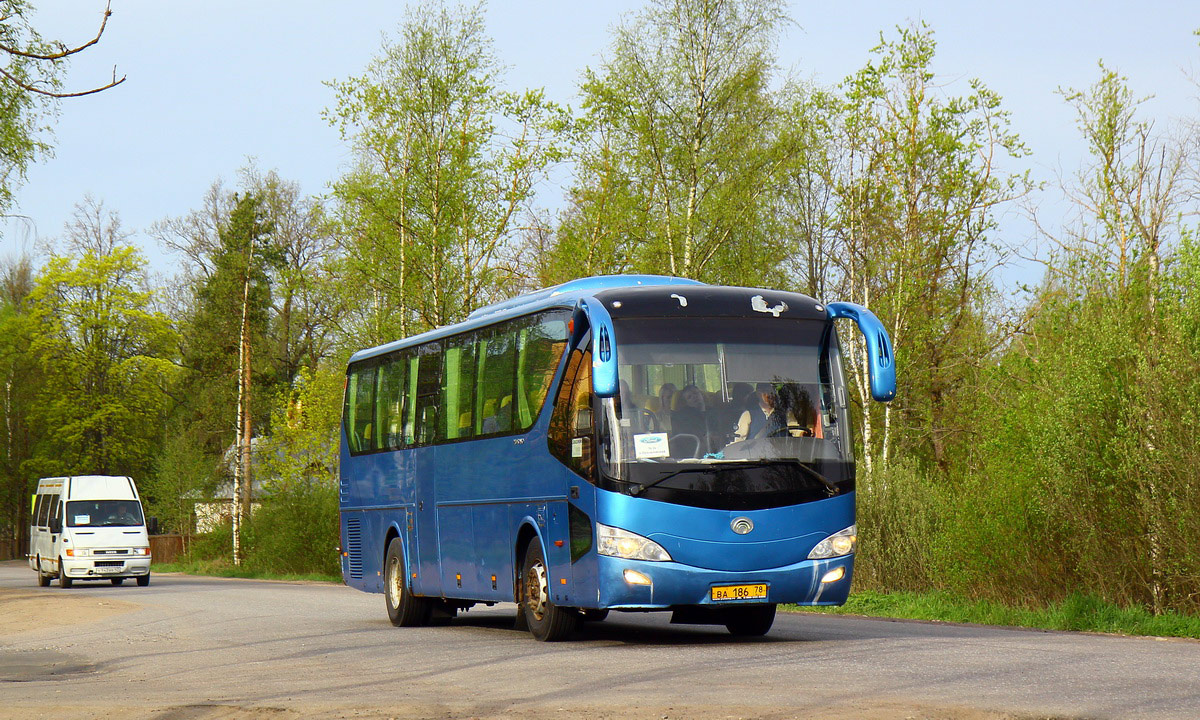 Санкт-Петербург, Yutong ZK6119HA № ВА 186 78