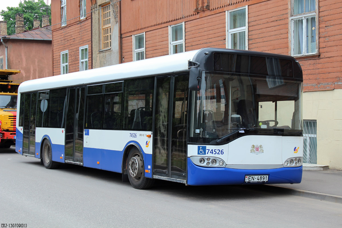 Латвия, Solaris Urbino II 12 № 74526