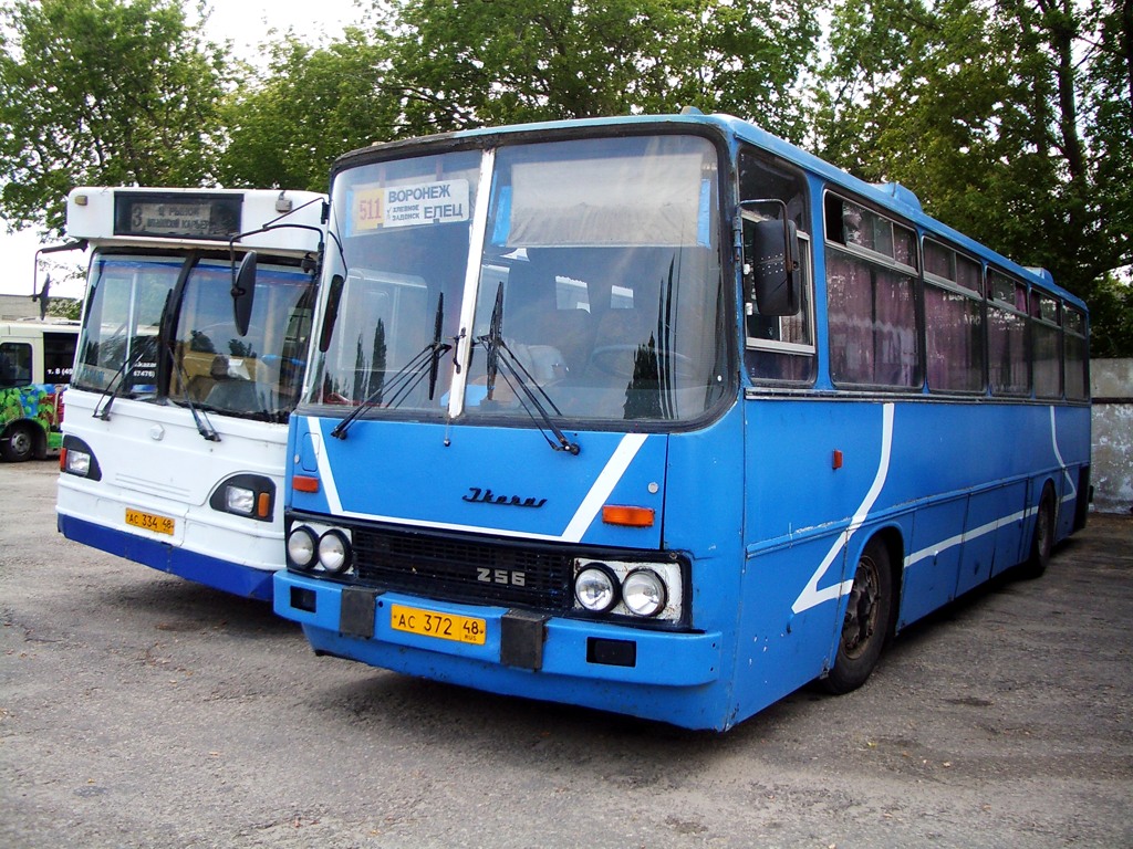 Липецкая область, Ikarus 256.55A № 329