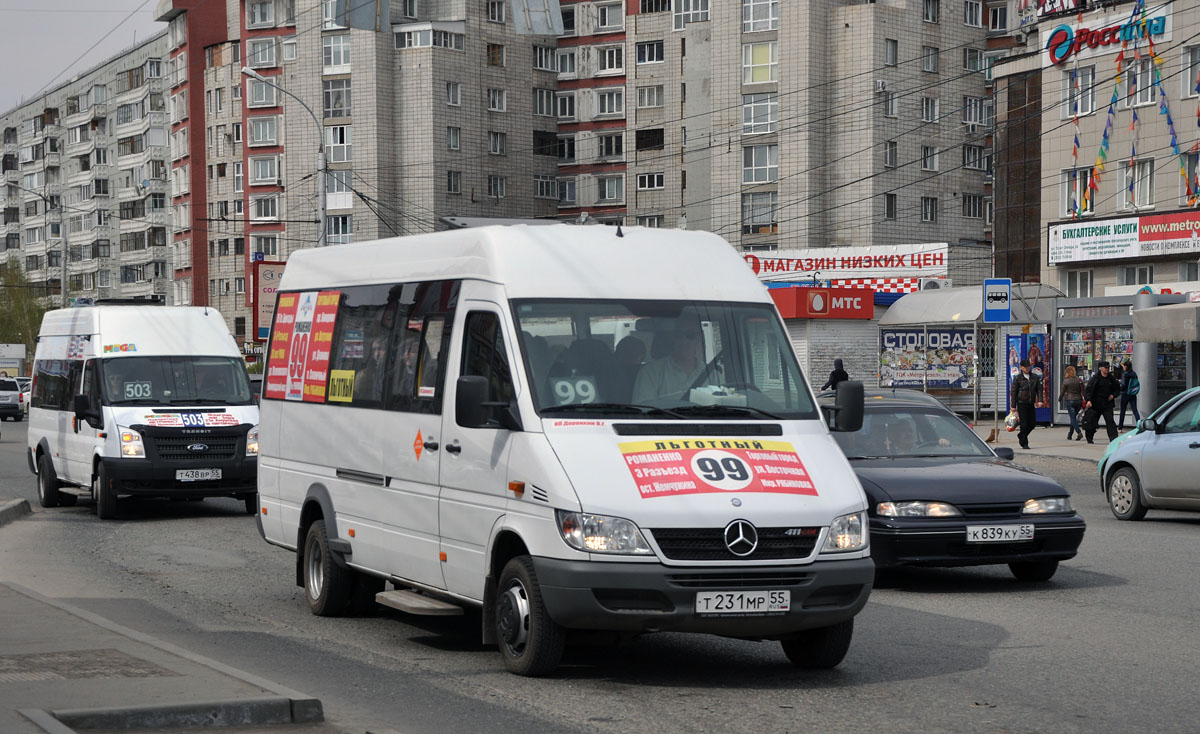 Омская область, Луидор-223203 (MB Sprinter Classic) № Т 231 МР 55