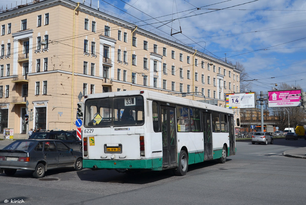 Санкт-Петербург, ЛиАЗ-5256.25 № 6229