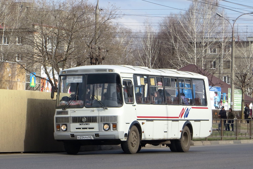 Тамбовская область, ПАЗ-4234 № Н 234 РН 68