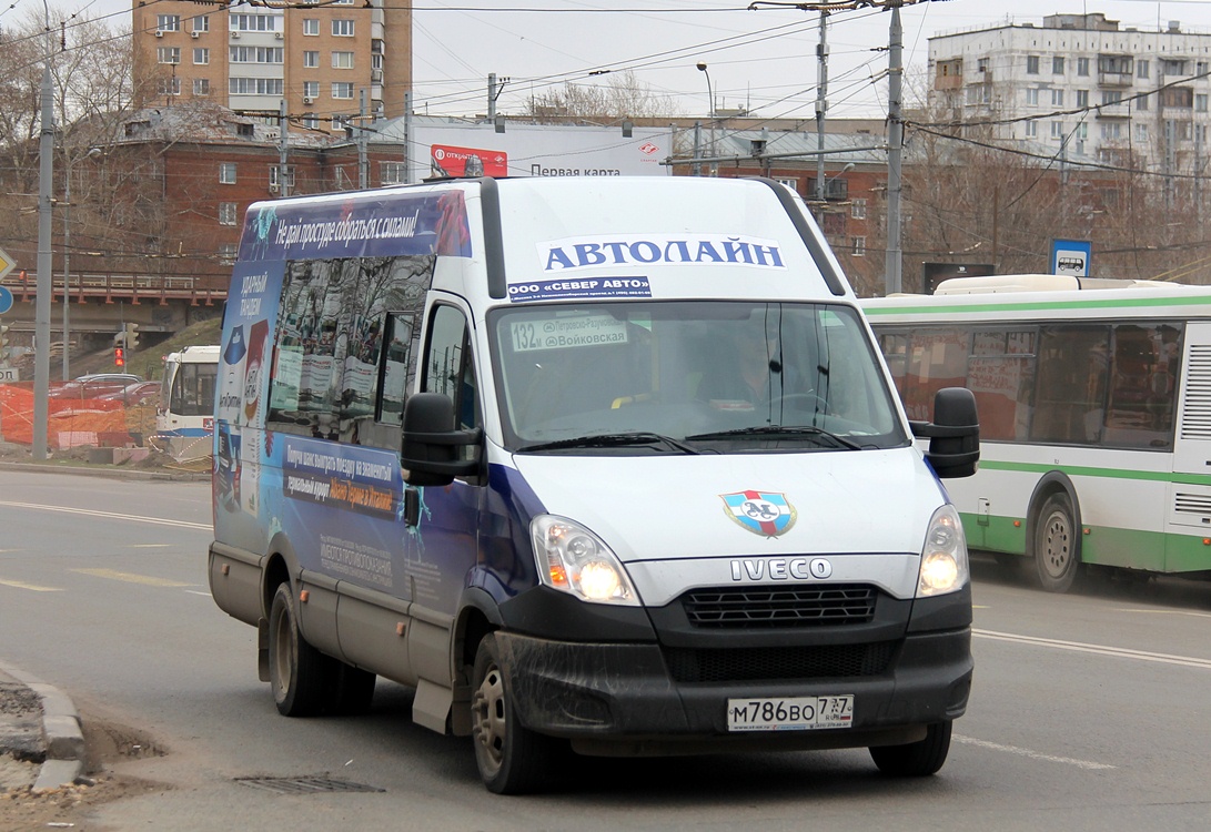 Москва, Нижегородец-2227UU (IVECO Daily) № М 786 ВО 777