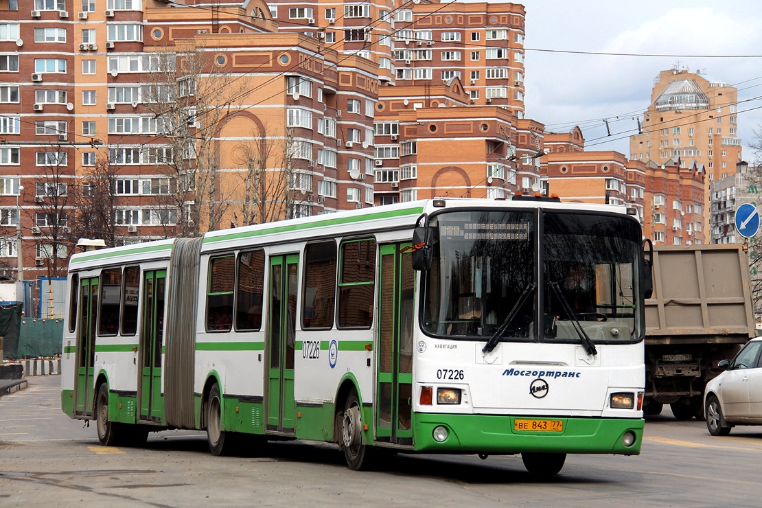 Москва, ЛиАЗ-6212.01 № 07226