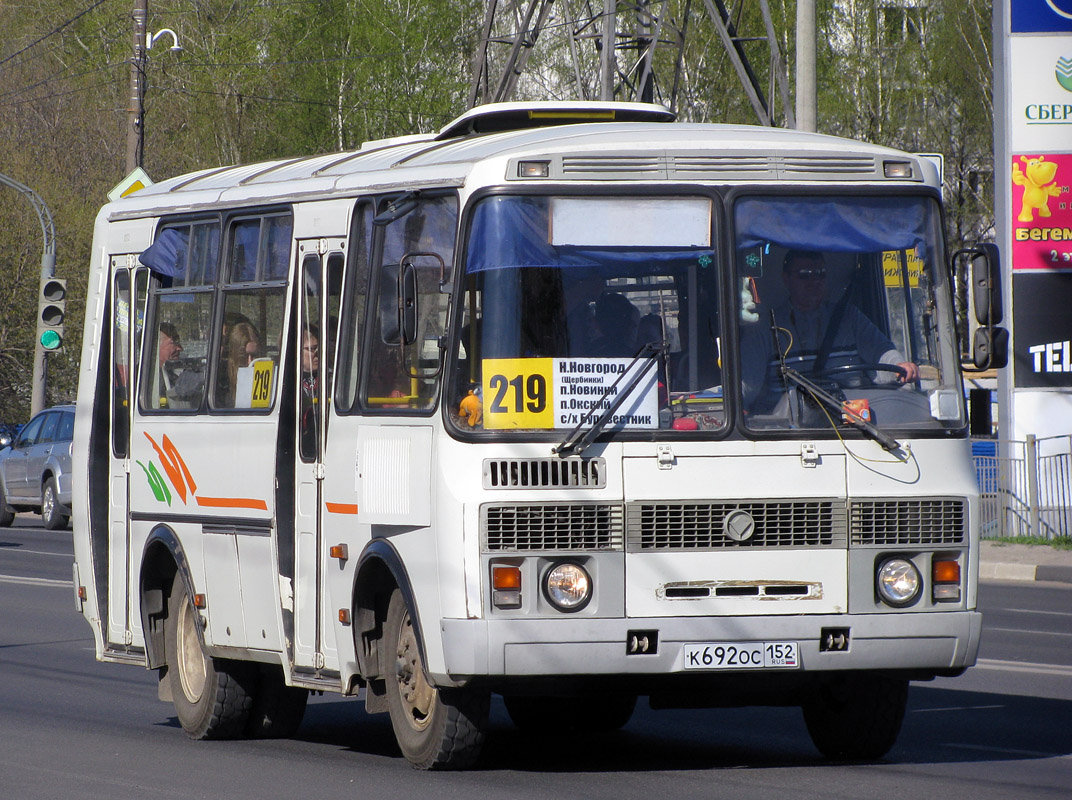 Нижегородская область, ПАЗ-32054 № К 692 ОС 152