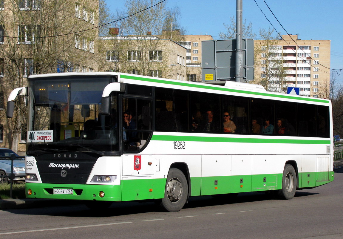 Москва, ГолАЗ-525110-10 "Вояж" № 19252