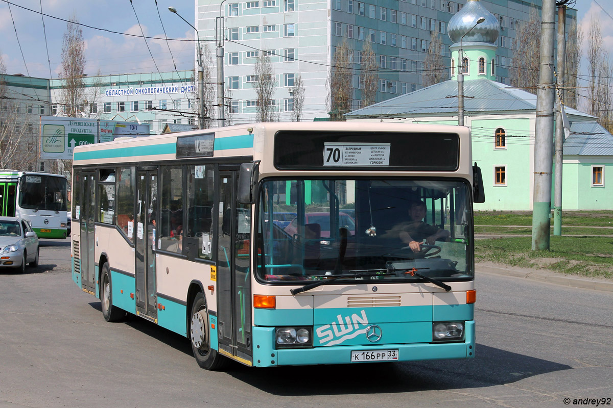 Пензенская область, Mercedes-Benz O405N2 № К 166 РР 33