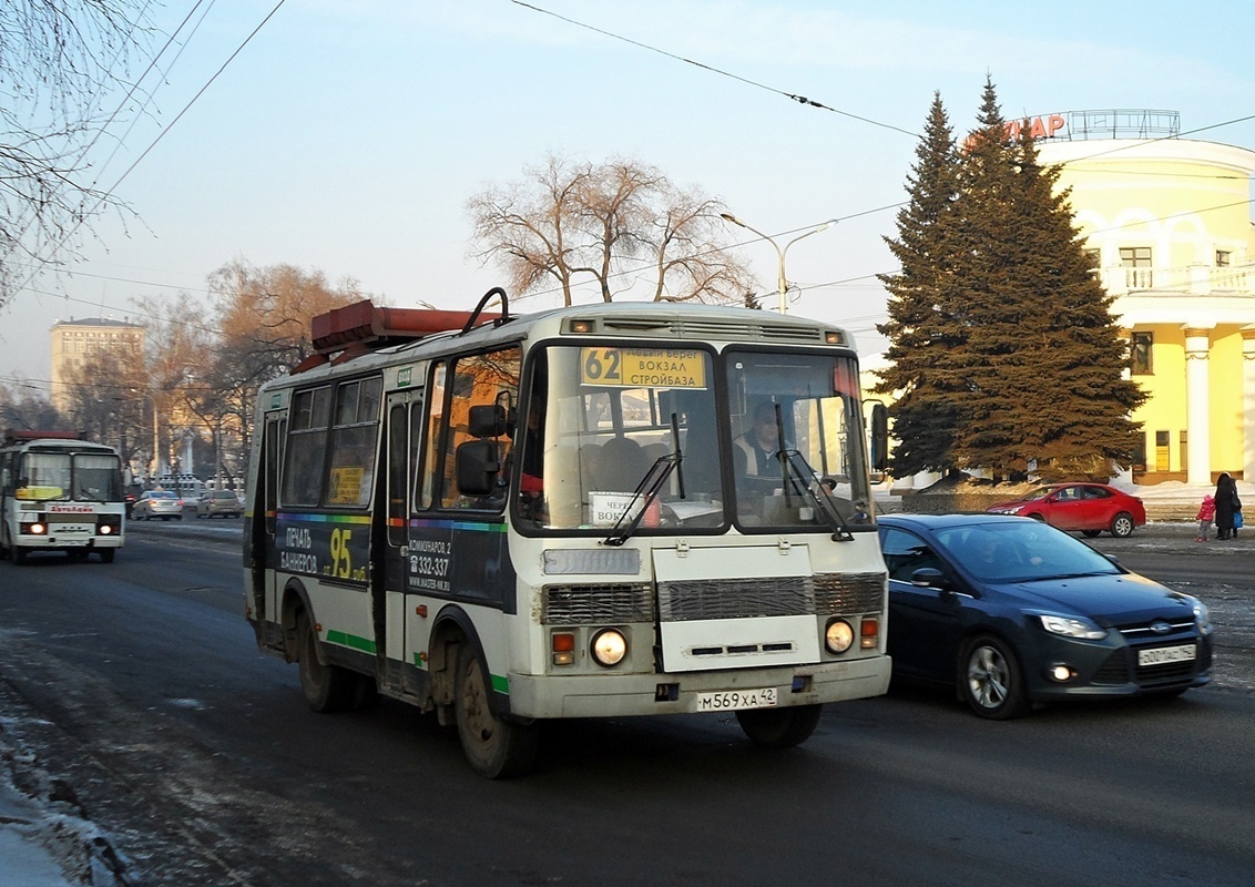 Кемеровская область - Кузбасс, ПАЗ-32054 № М 569 ХА 42