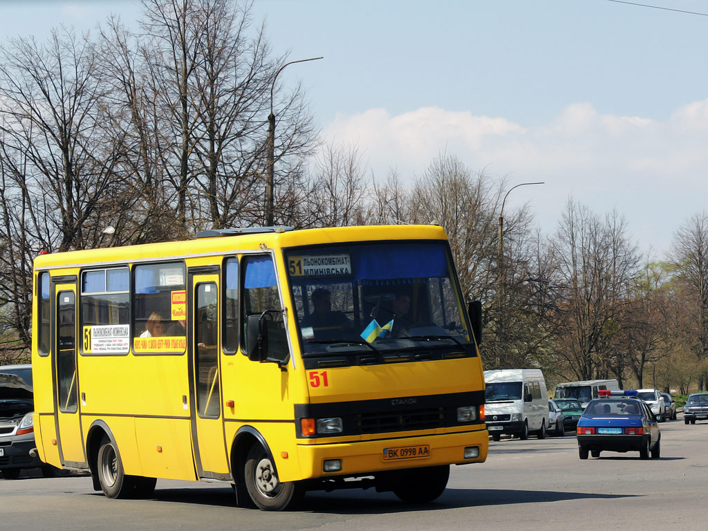 Ровненская область, Эталон А079.32 "Подснежник" № BK 0998 AA