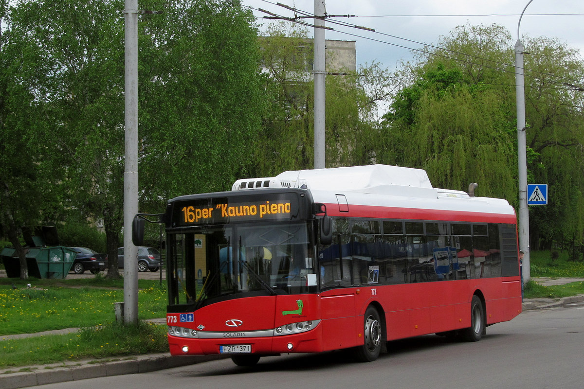 Литва, Solaris Urbino III 12 CNG № 773